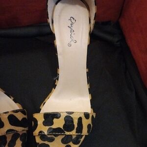 Qupid Animal Print Women's Heels